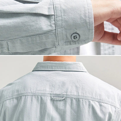 Gravenwald Maverick Cotton Cargo Shirt – Comfortable, Durable, Relaxed Fit Style